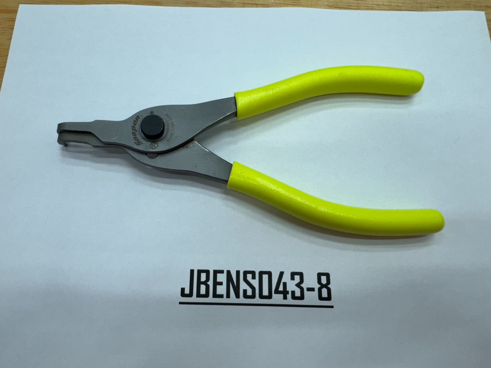 Snap-on Tools USA NEW HI-VIZ 90° Tip .070 Snap Ring Pliers SRPC7090HV