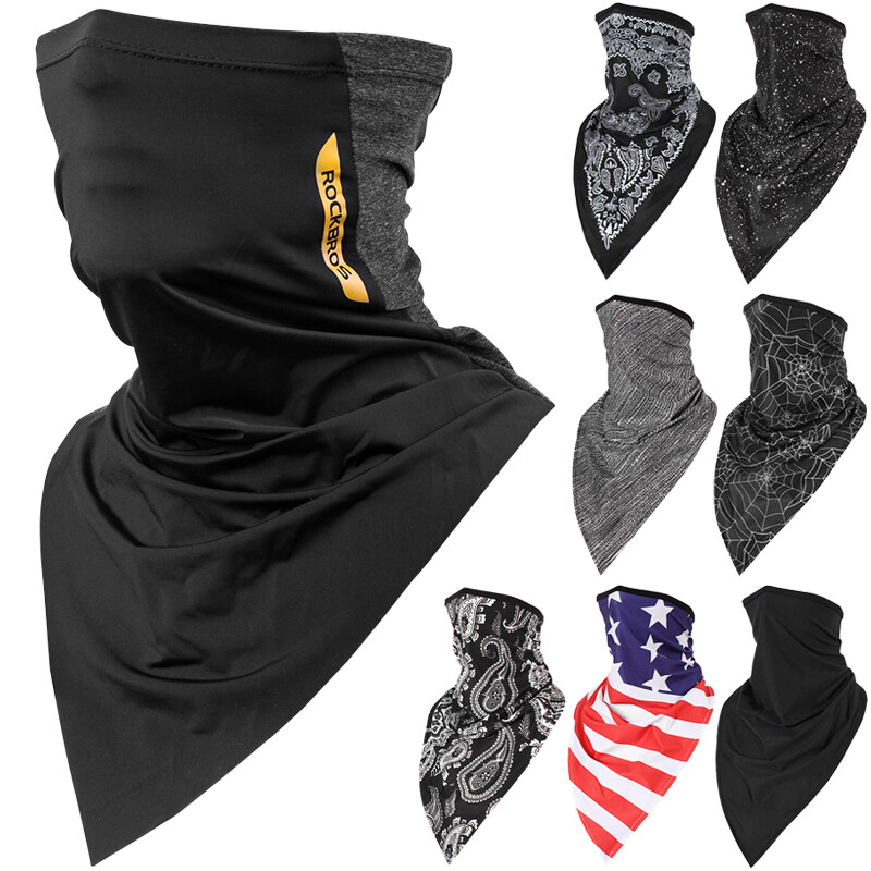 Bandana Neck Gaiter Balaclava Face Scarf Mask Quick-Dry Half Masks for Men Women
