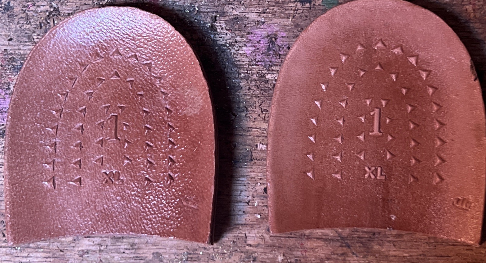 Shoe Repair Leather Heel Lifts #1 Blocks Men Women XL Shoemaker Cobblers DIY