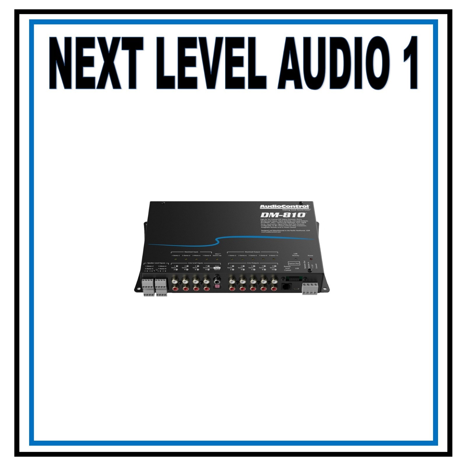 AUDIO CONTROL DM-810 DSP