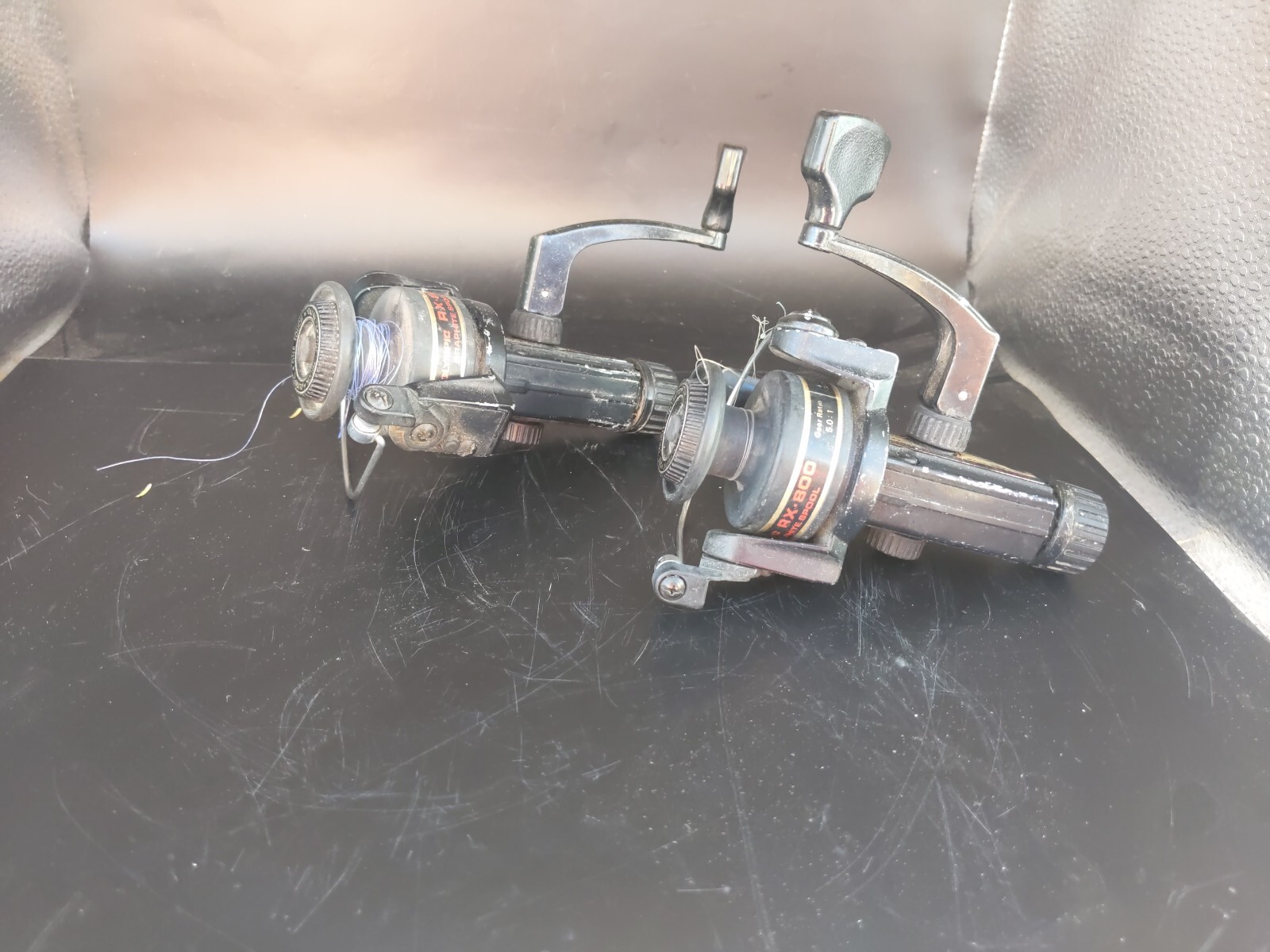 Vintage Olympic Fishing Reel Model RX 800 LOT OF 2!!!!!