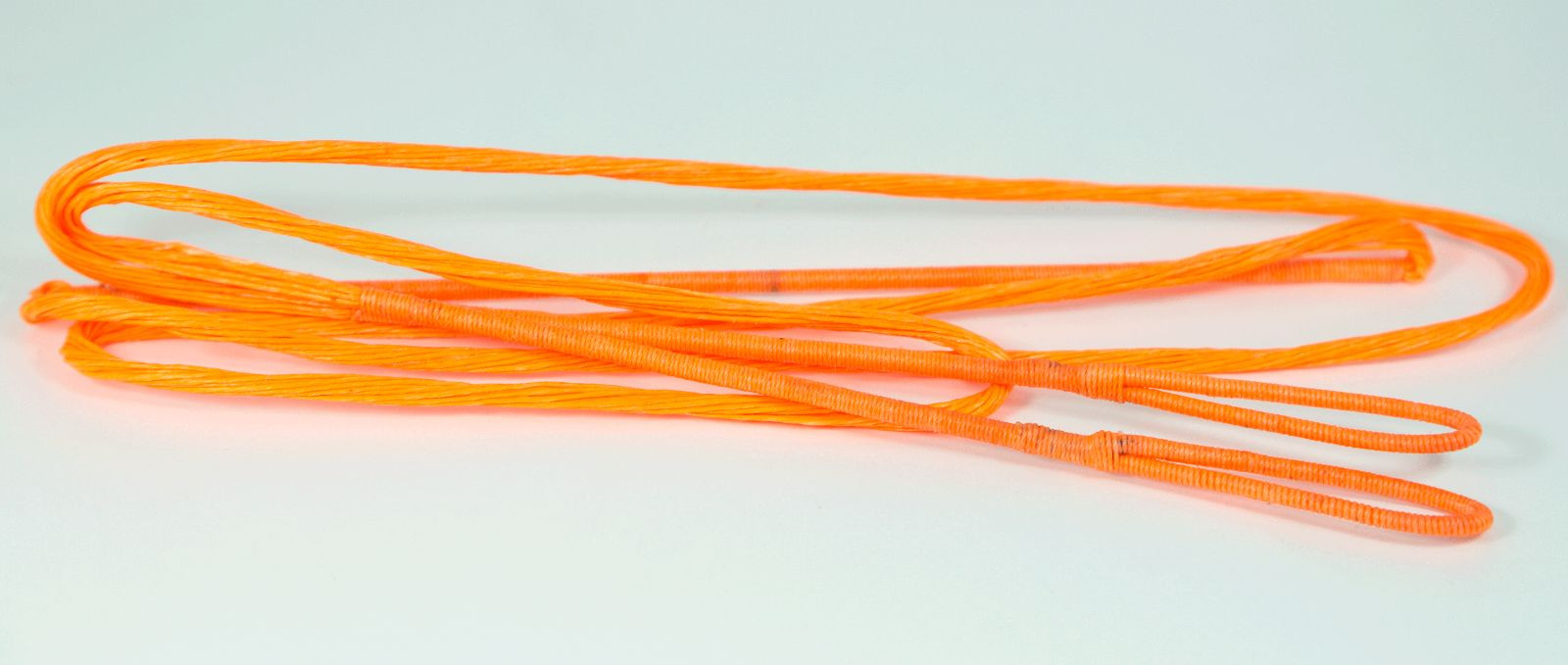 65" 8125G Flo Orange Recurve Bowstring by 60X Custom Strings Bow Traditional