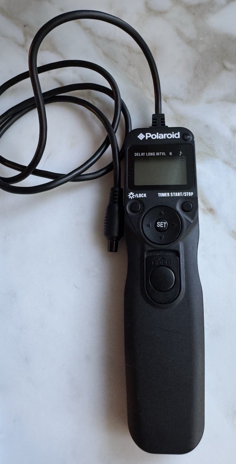 Polaroid Shutter Release Remote Cord/Intervalometer PLRTC18