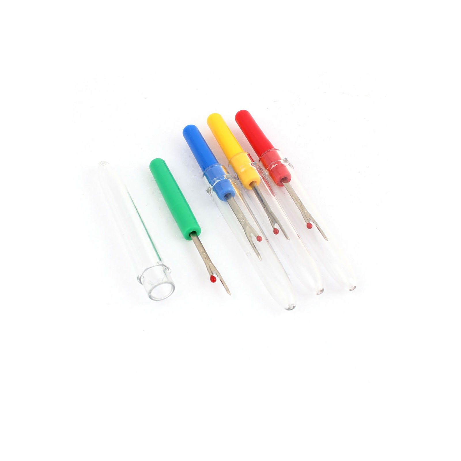 Plastic Handle Craft Thread Cutter Seam Stitch Unpicker Sewing Tool 4Pcs