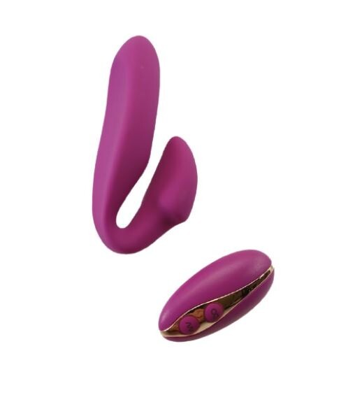 THE MATEFIX COUPLES VIBE REMOTE CONTROL RECHARGEABLE VIBRATOR