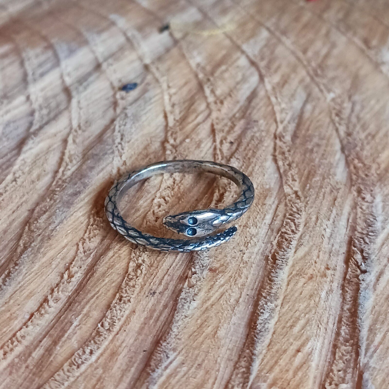 Snake Toe Ring | Solid Silver adjustable Toe Ring