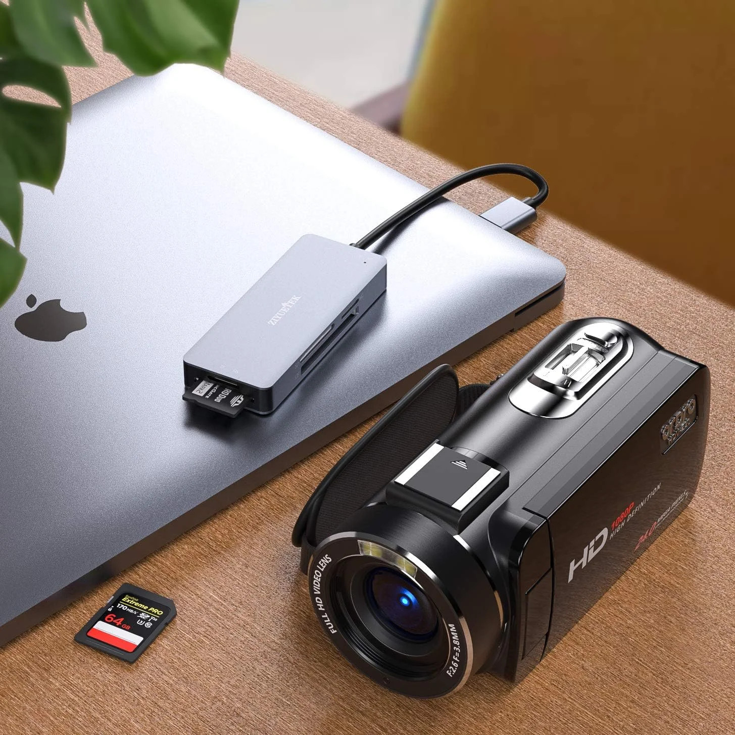 CF Card Reader,USB 3.0 to Compact Flash Memory Card Reader Adapter 5Gbps Read 5