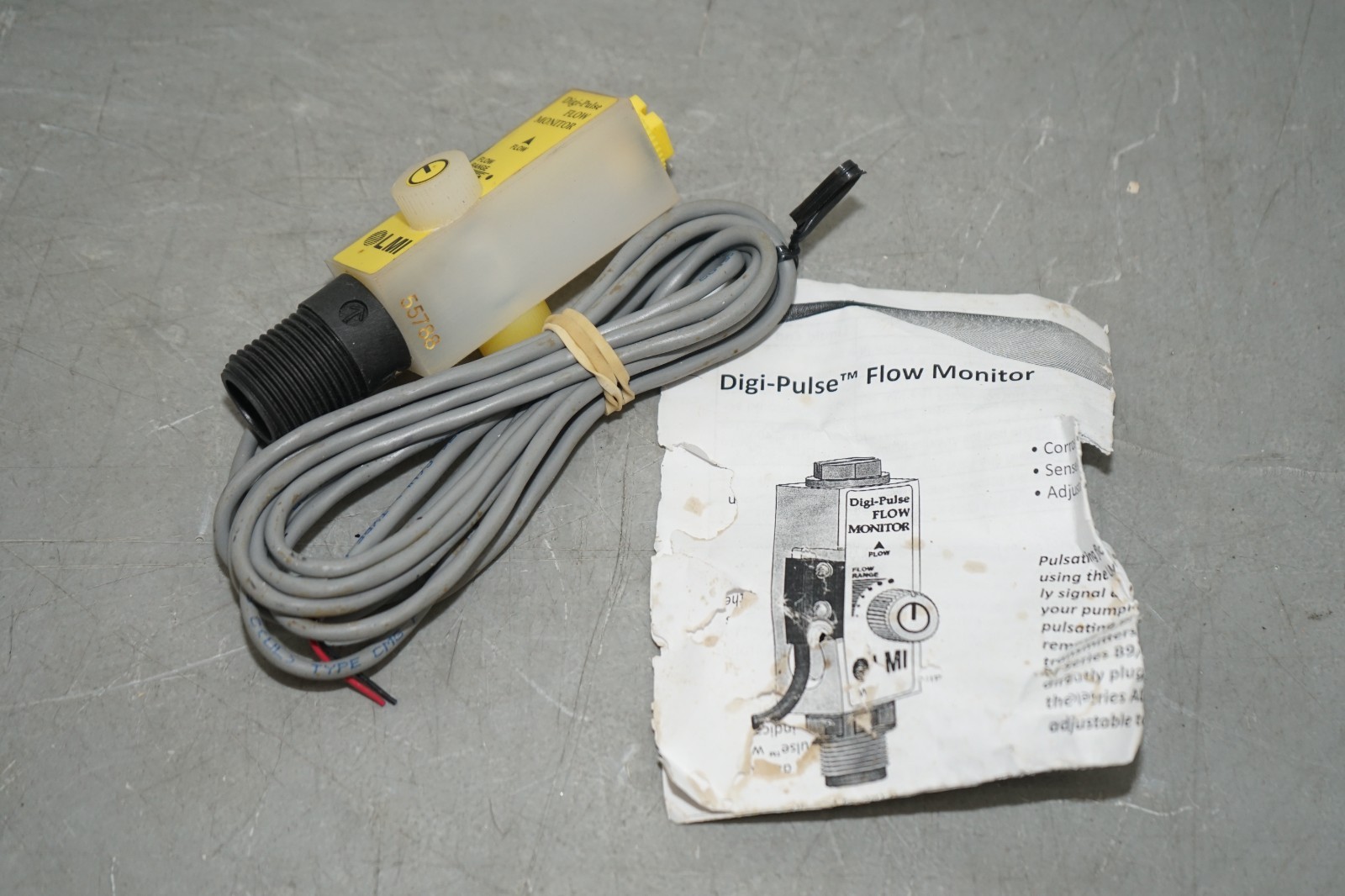 ^ LMI Liquid Metronics Digi Pulse Flow Monitor #X5187