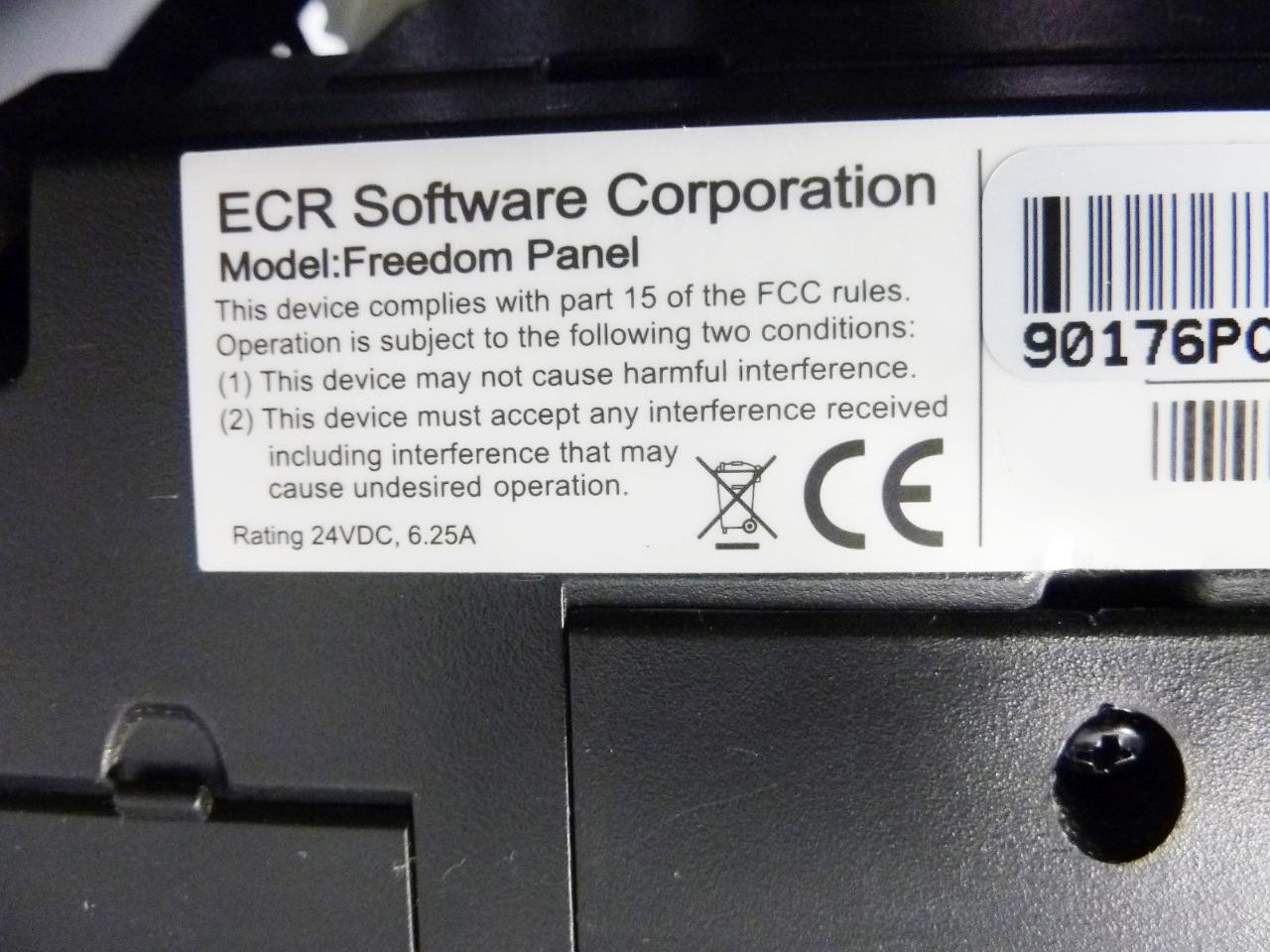 ECR Software Point of Sale ECRS Model: Freedom Panel | Touchscreen POS System