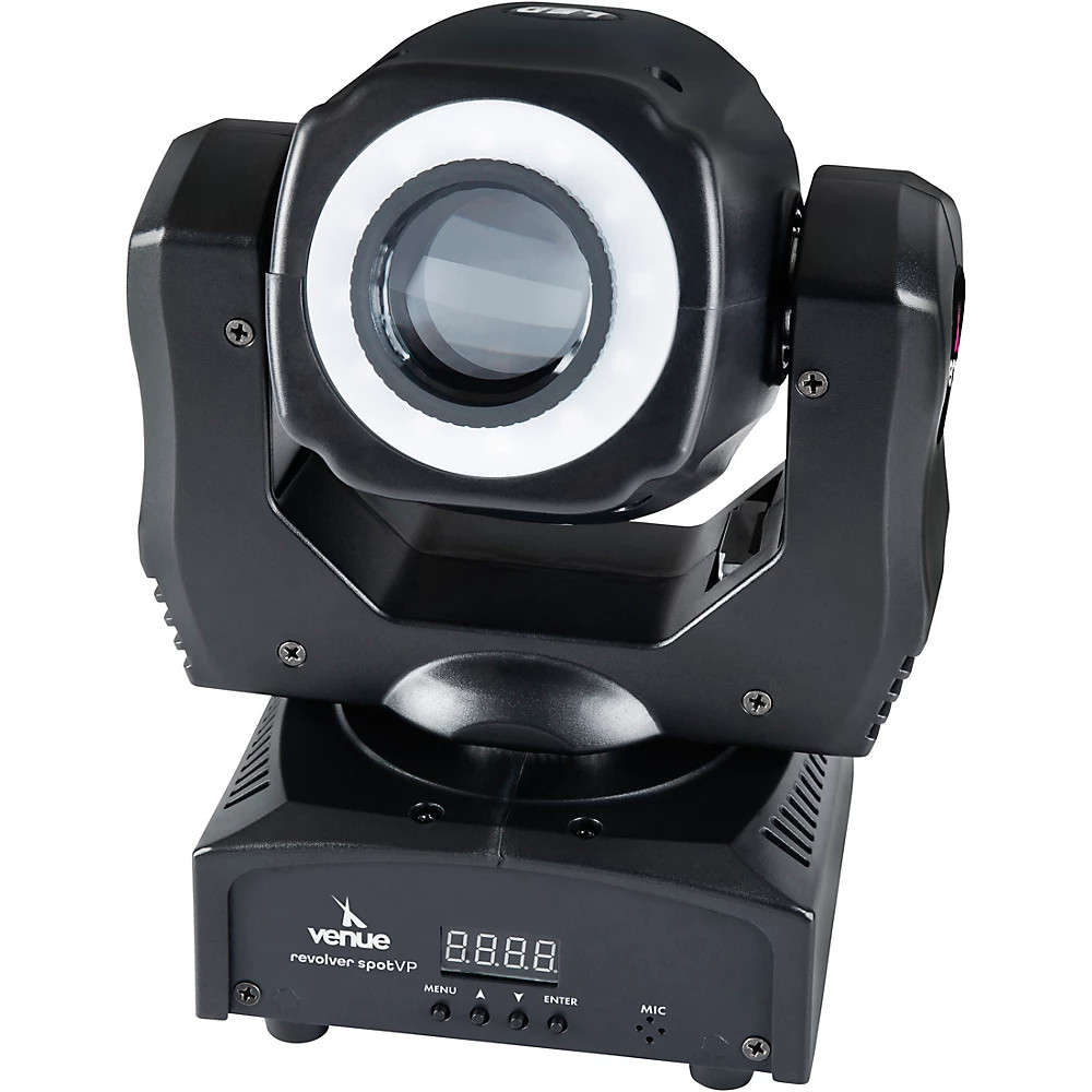 Venue Revolver Spot VP Moving Head Spotlight w/Gobos LED Ring and Venuelink Port