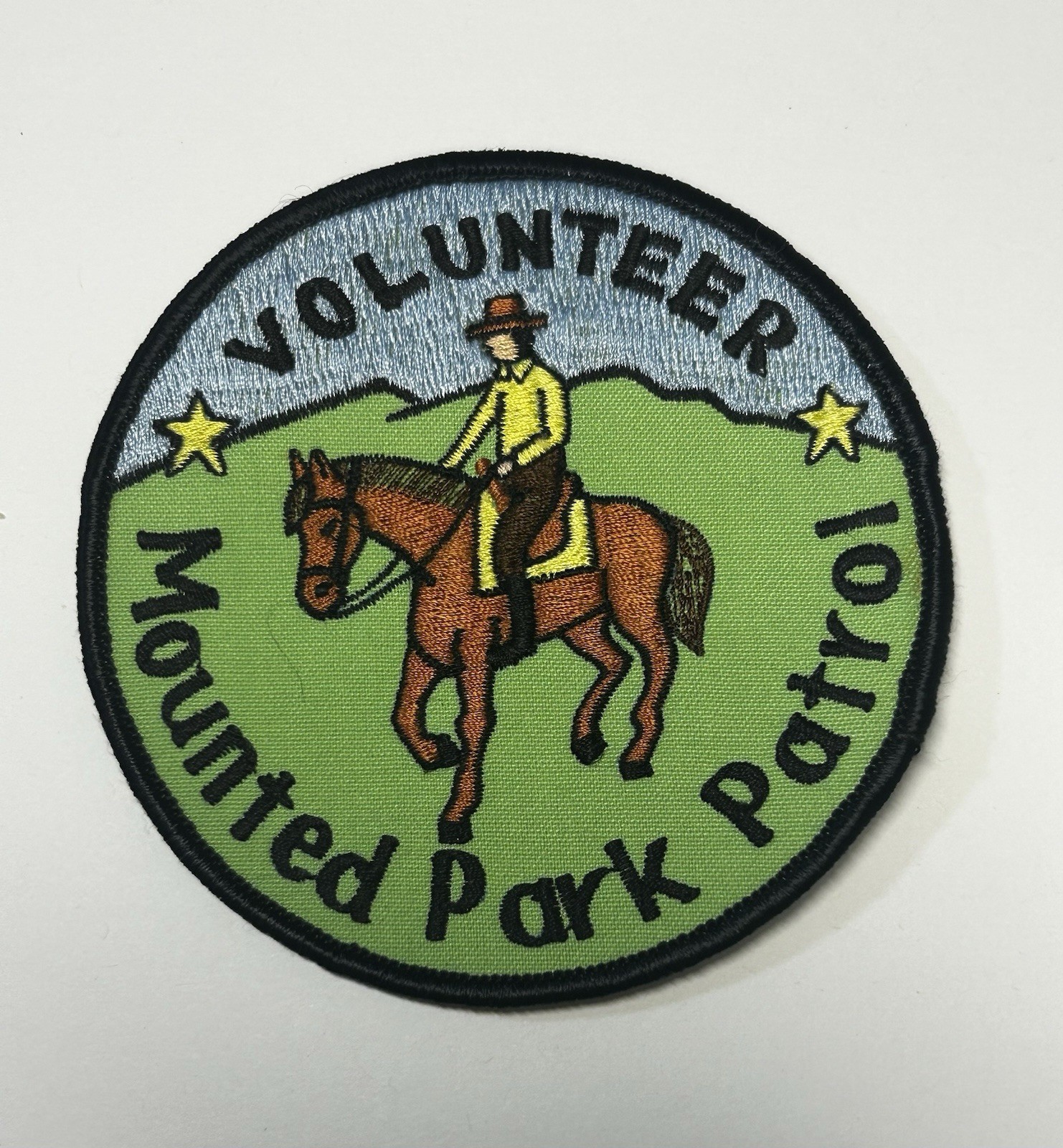 CALIFORNIA CA VOLUNTEER MOUNTED PARK PATROL PATCH HORSE #PDD36