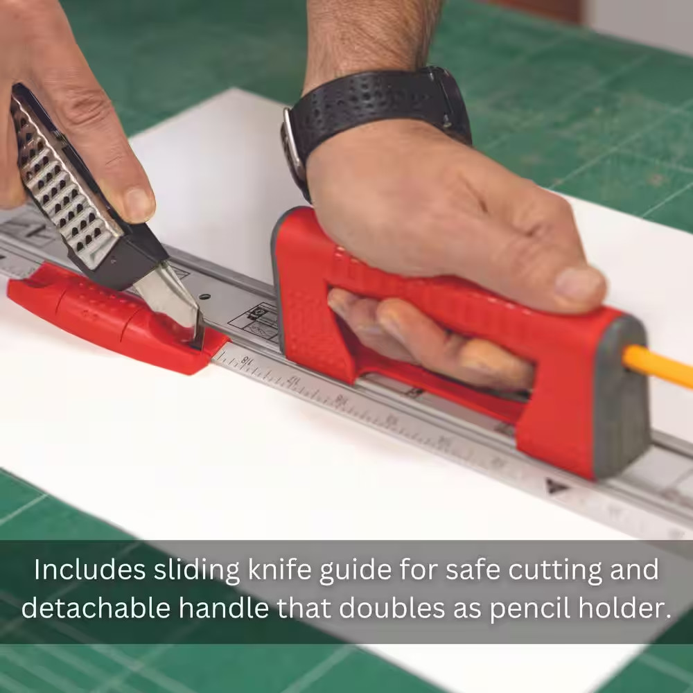 48 In. Match Mark/Level System Set with Head, Handle and Knife Guide
