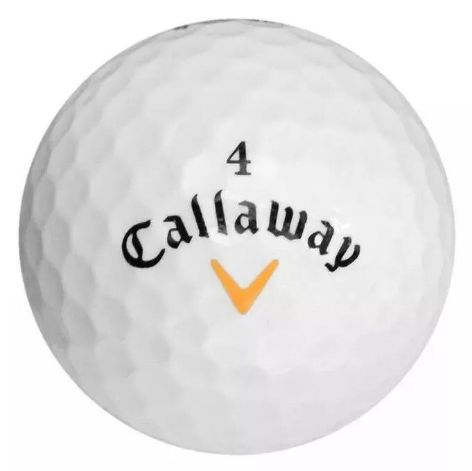 100 Callaway Warbird Mix Used White Golf Balls AAAAA Mint Condition! (5A Grade)