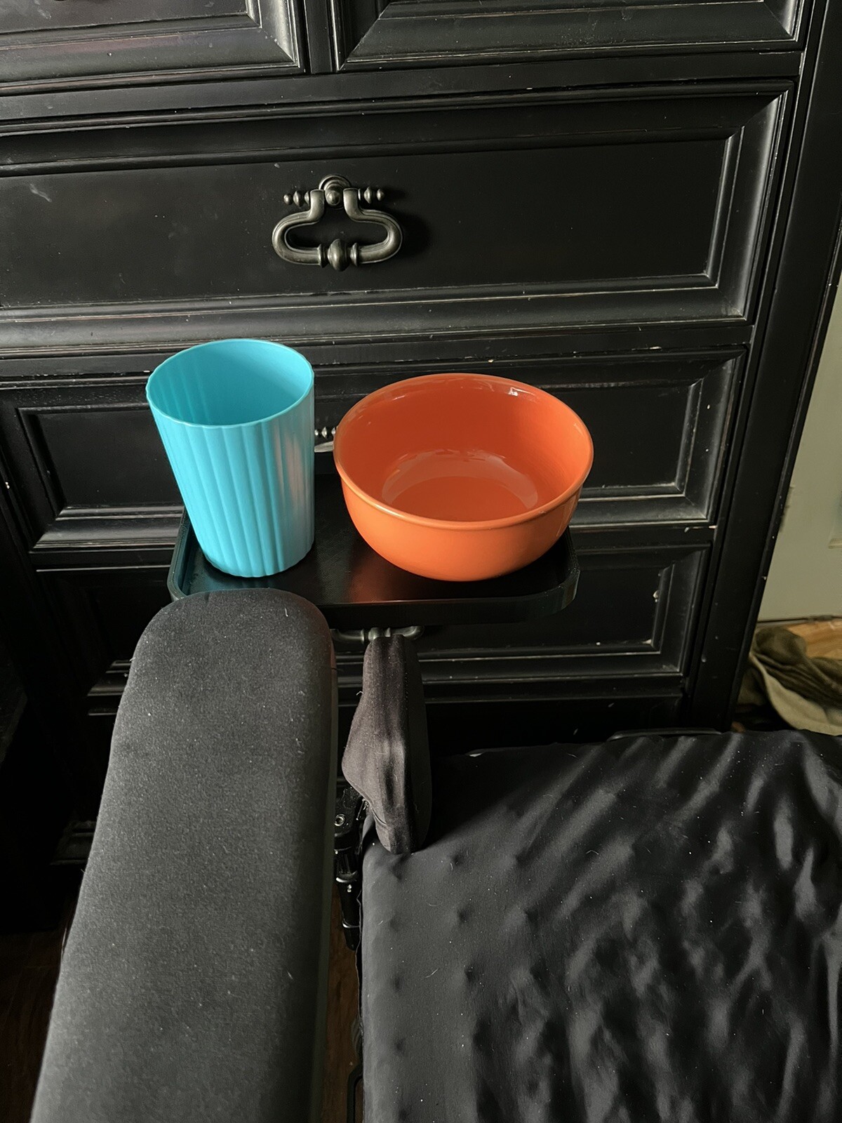 Tray Table Designed For Quantum Power Wheelchair