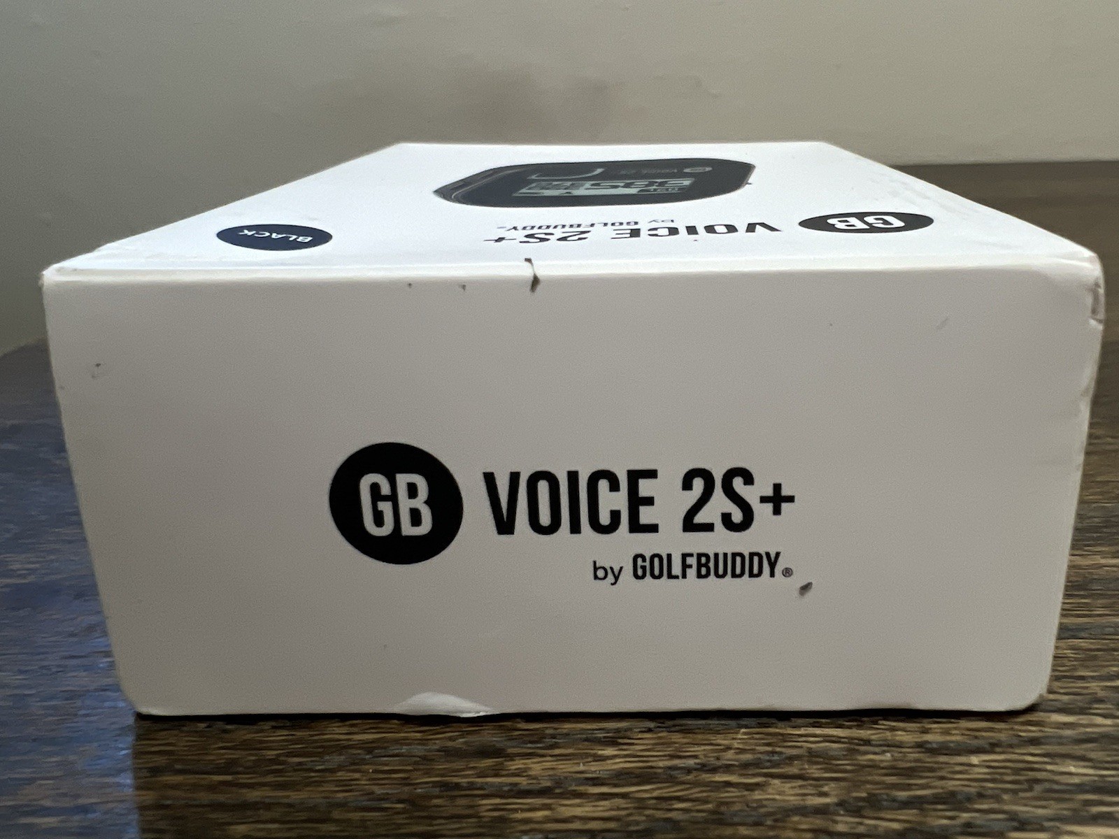 GolfBuddy GB Voice 2S+ Talking GPS Golf Rangefinder Navigation Black New