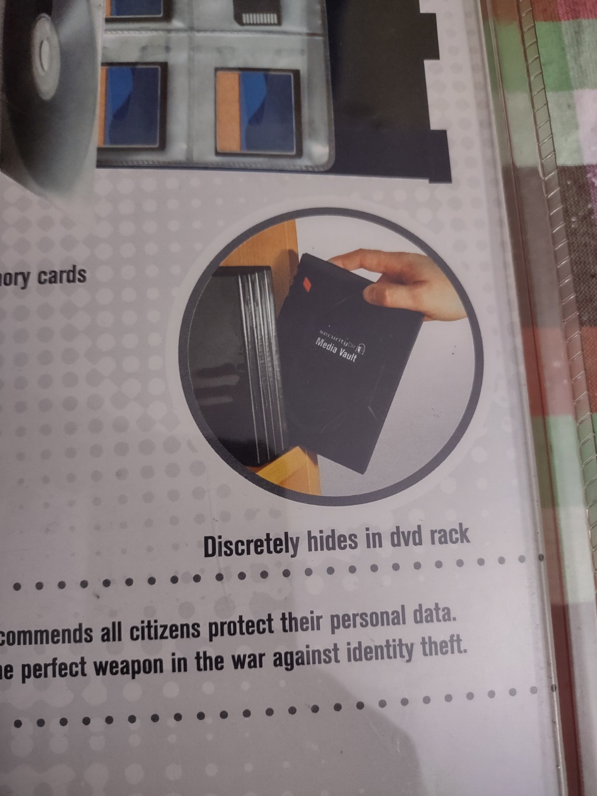 Security Dr. Media Vault Locking Case for Digital Media - New