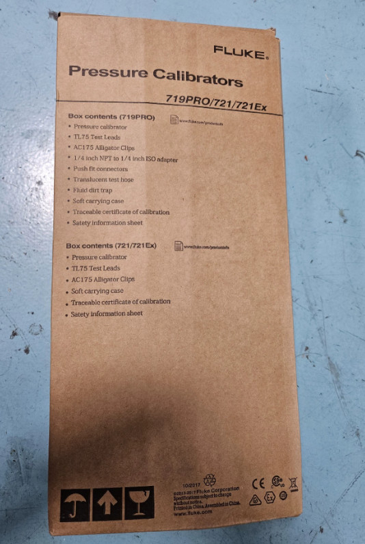 1pcs FLUKE 719Pro 300G Motorized Pressure Calibrator