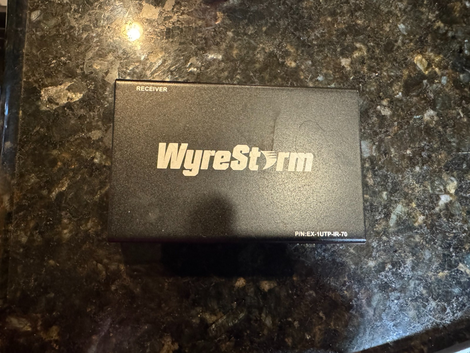 WyreStorm EX-1UTP-IR-70 Black 5-Volt DC Universal HDMI Extender