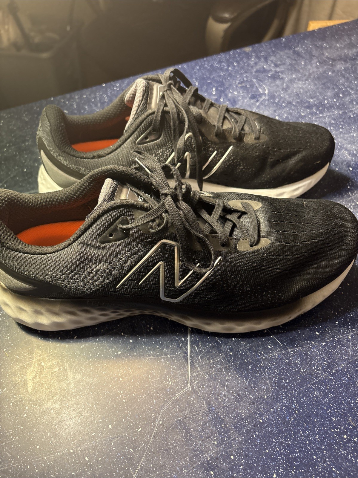 New Balance MEVOZLK2 Fresh Foam Evoz v2 Running Trainers Black Men 13 EEEE NWOB