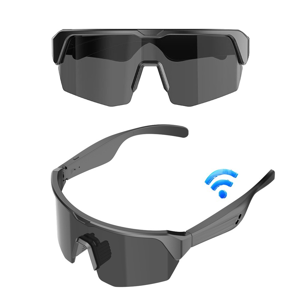 AI Sport Smart Glasses Bluetooth Call Music Cycling Sunglasses Eyewear Headset