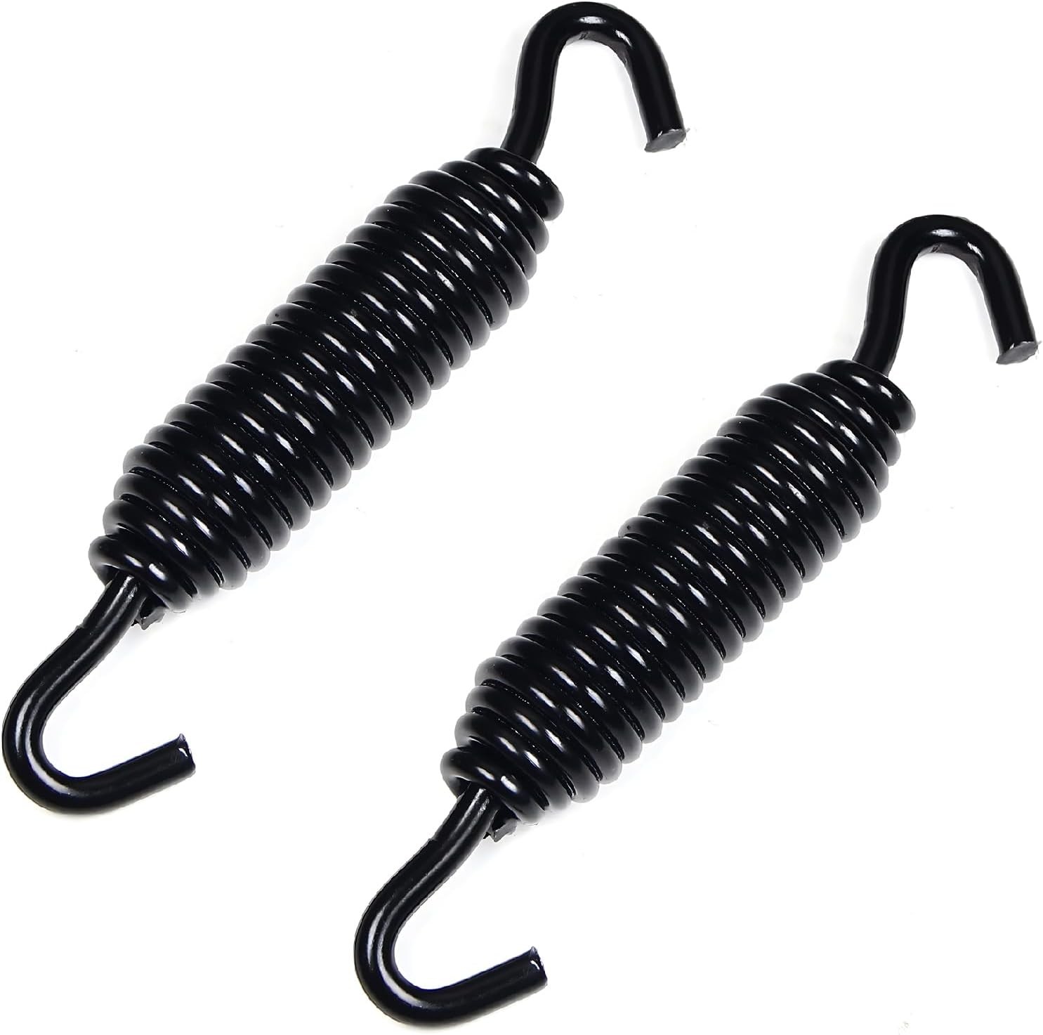2-Pack black Chrome Kickstand Spring Jiffy Stand spring fits for Harley 2 Pack