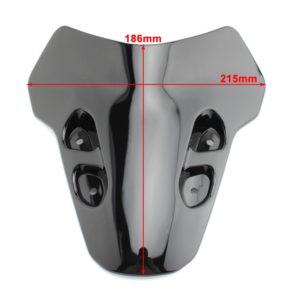 Front Windscreen Windshield Wind Deflector Windscreen Fit Yamaha MT07 2021-2022