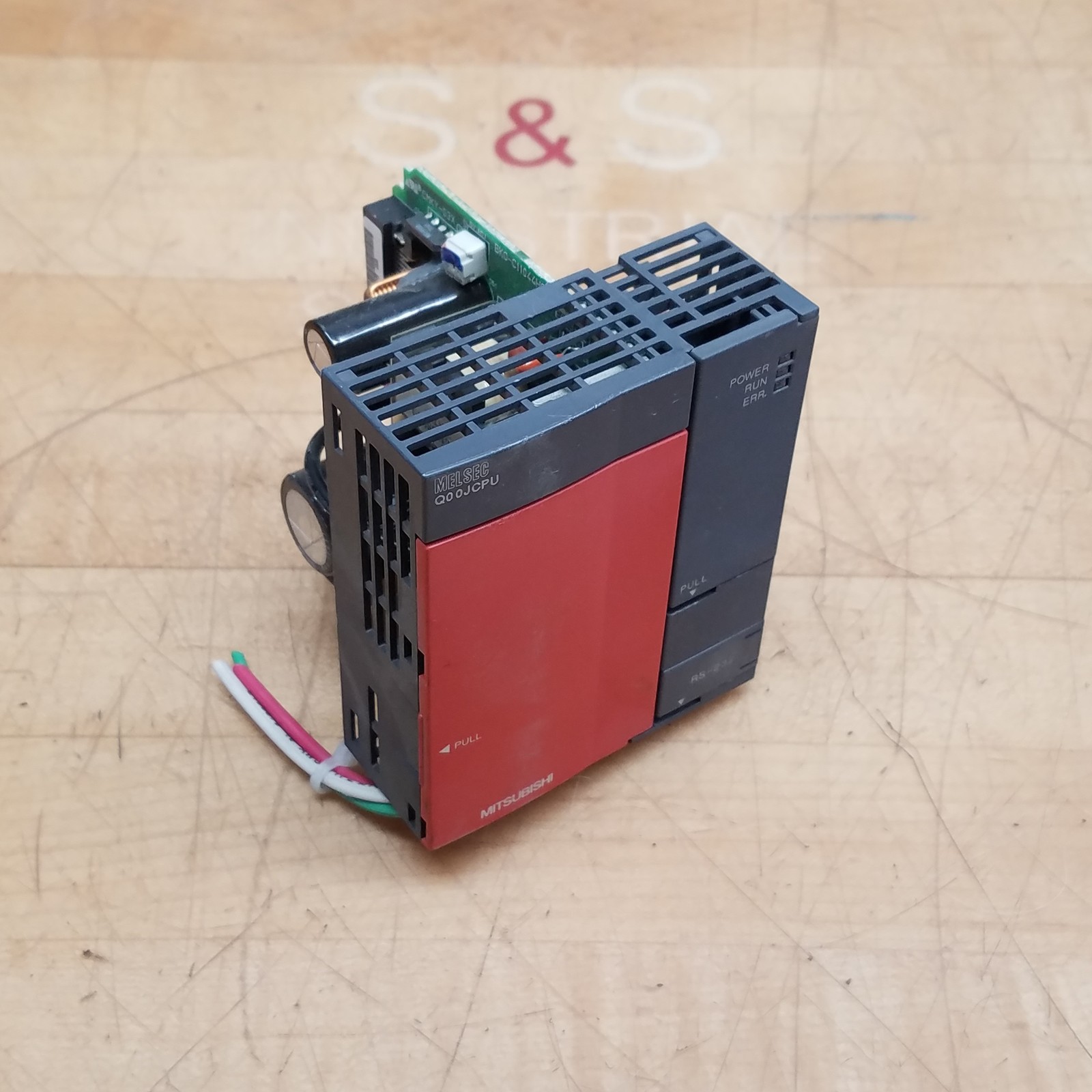 Mitsubishi Q00JCPU Power Supply And Cpu Module - USED
