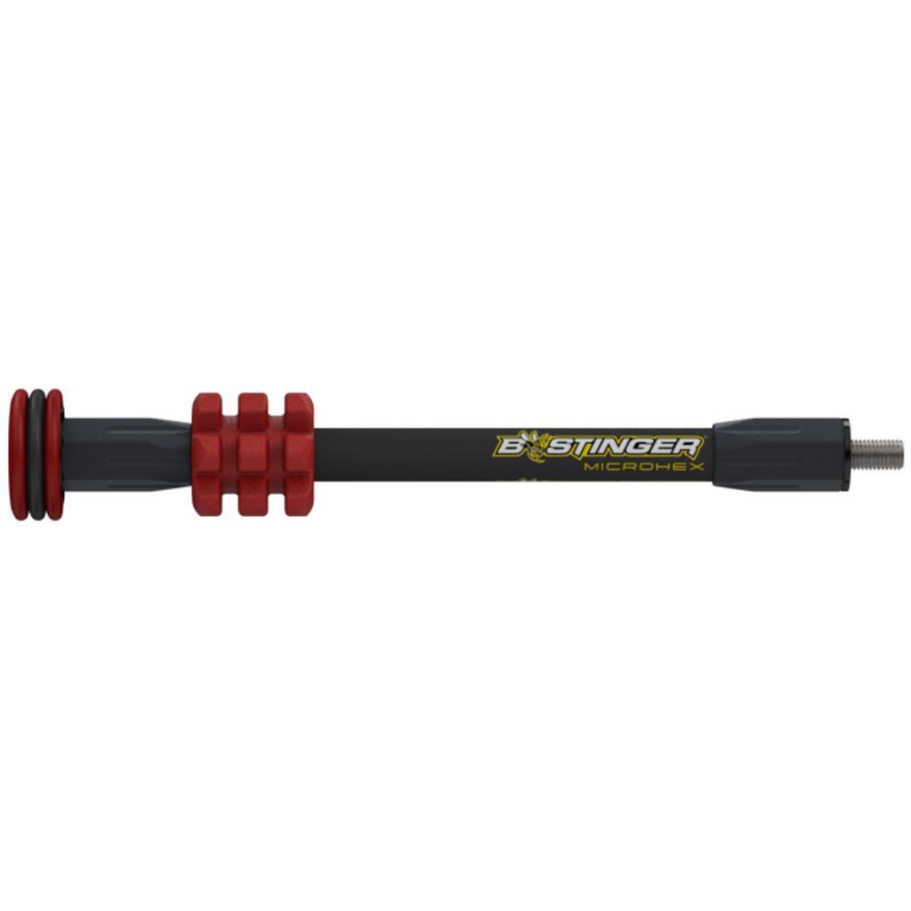 Bee Stinger MicroHex Stabilizer, Red, 8"