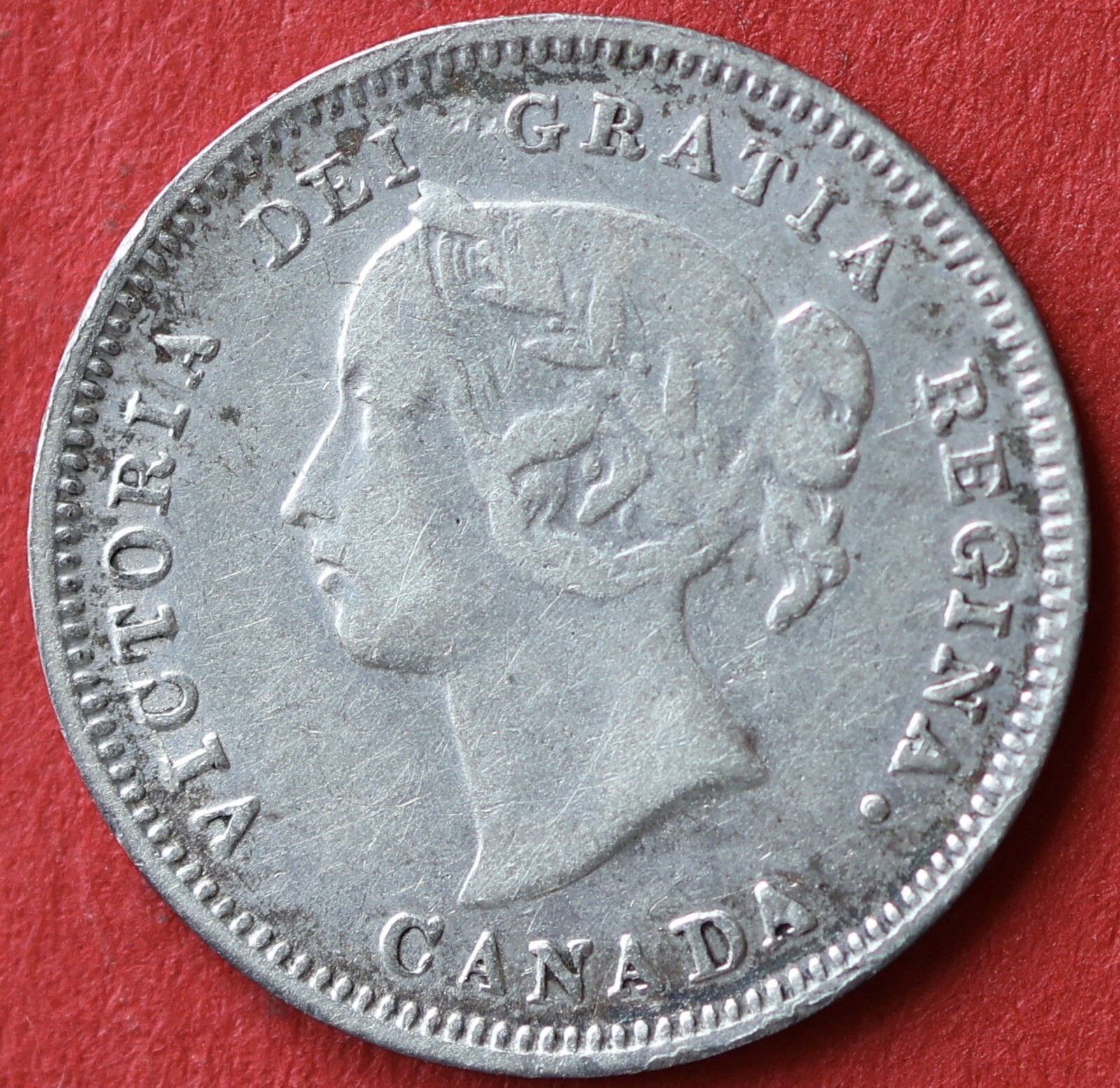 1890H Canada 5 Cents - VF - Lot#10662