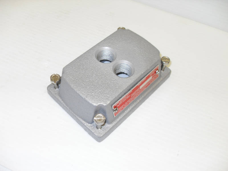 ⭐NEW IN BOX⭐ APPLETON EDSK2SP DOUBLE HOLE EXPLOSION PROOF COVER 🔴USA🔵