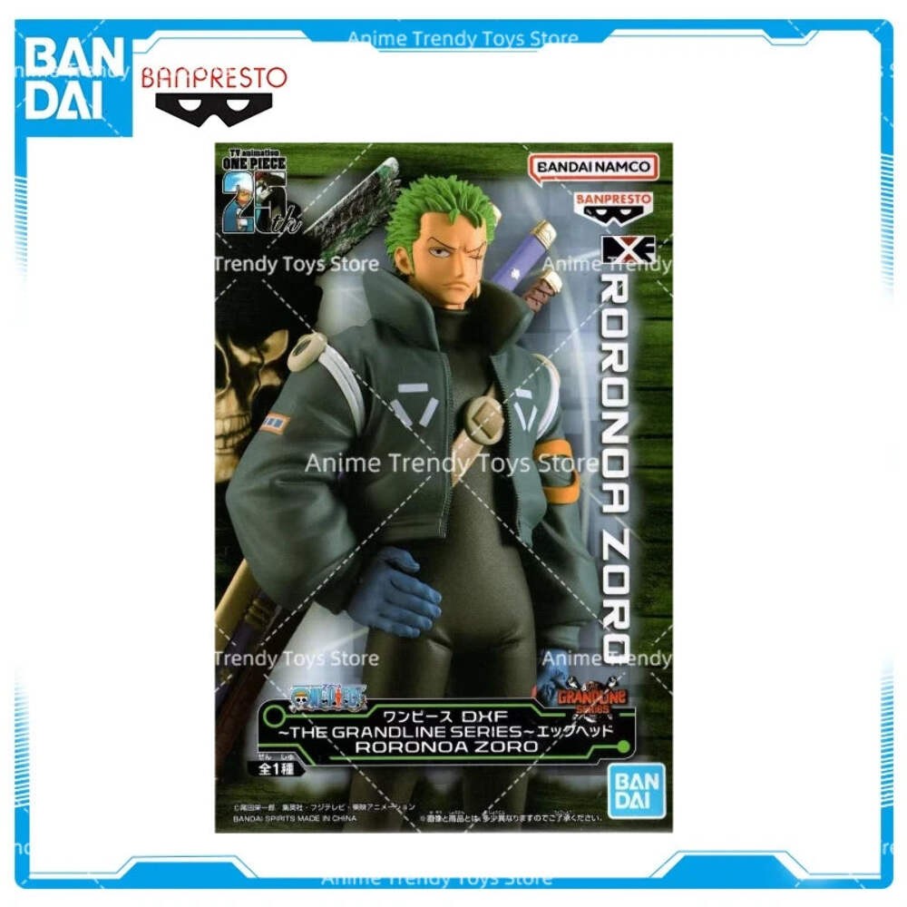In Stock Bandai Original Banpresto Anime One Piece DXF Roronoa Zoro The Grandlin