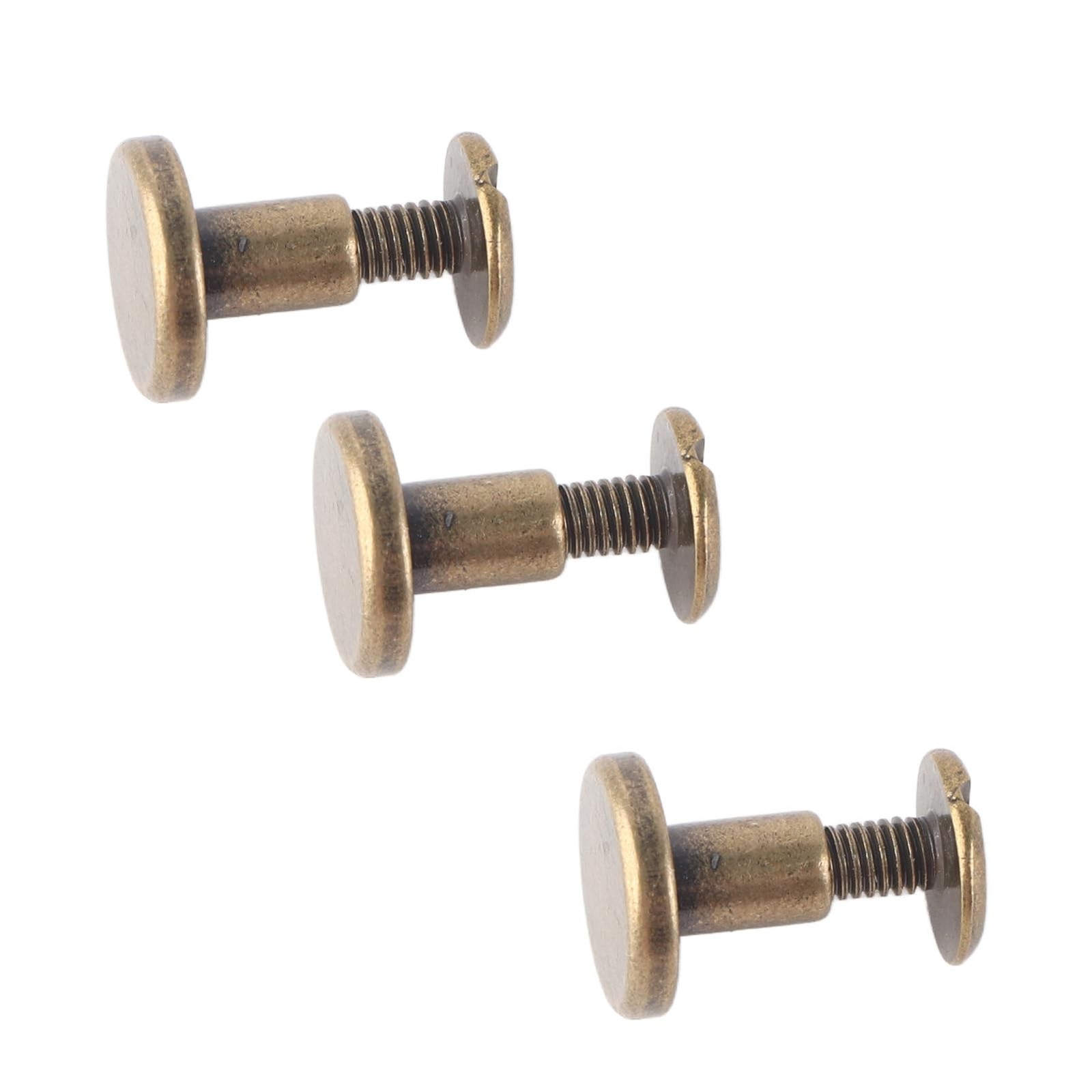 Rivets, 20 Pieces Flat Head, Copper, Brass, Screws, Nuts, Nails, Rivets...