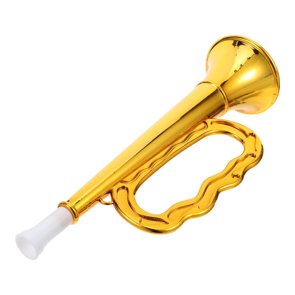 2 Pcs Band Props Trumpet Blowing Horn Music Instrument Party Favor