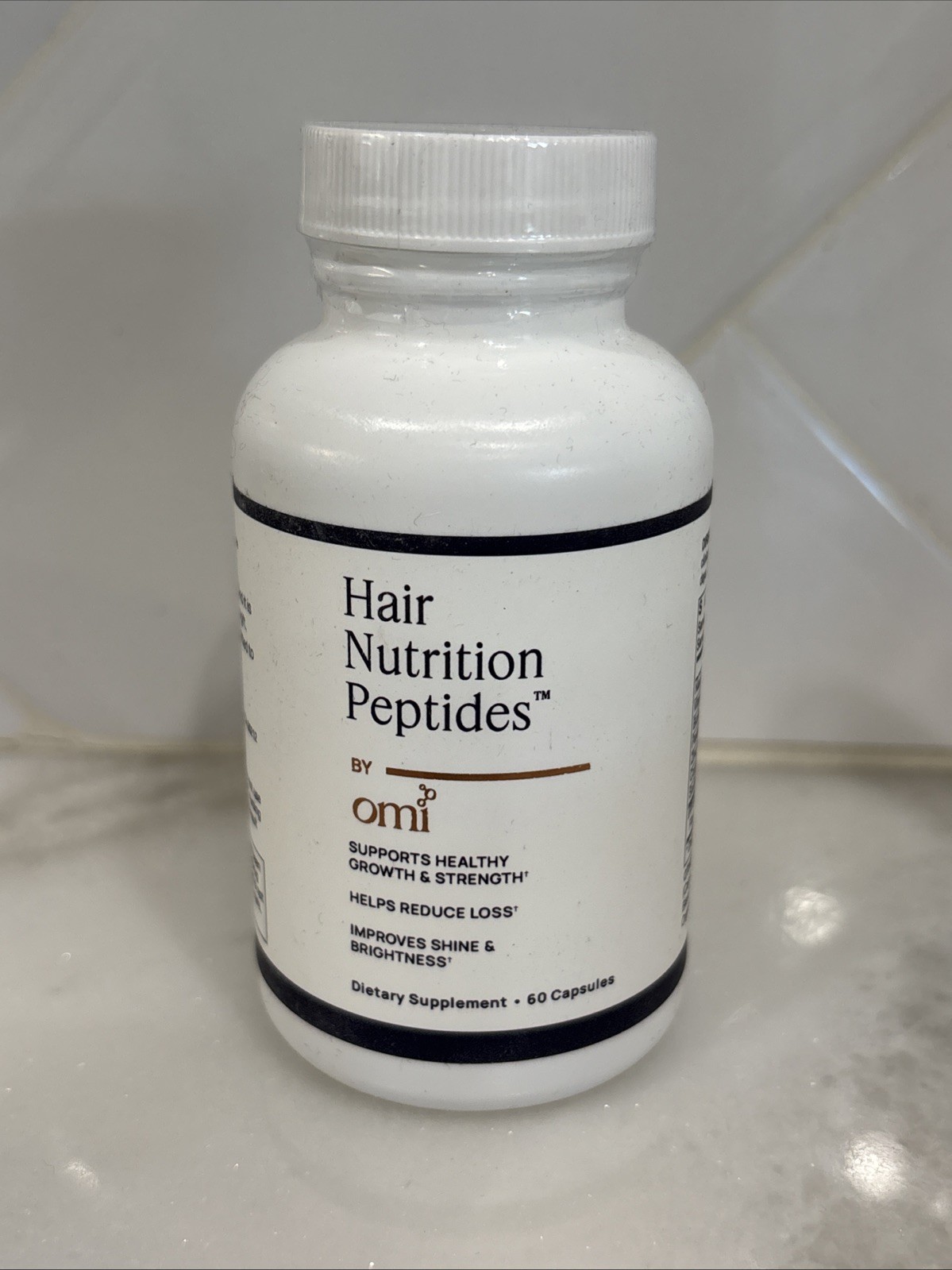 OMI Wellbeauty Hair Nutrition Peptides Hair Growth Supplement for Women Ex:11/27