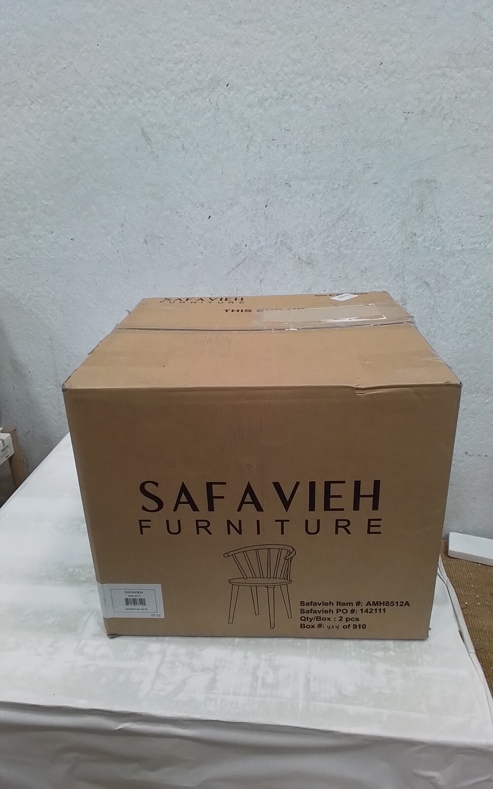 Safavieh BLANCHARD SIDE CHAIR, Reduced Price 2172730420 AMH8512A