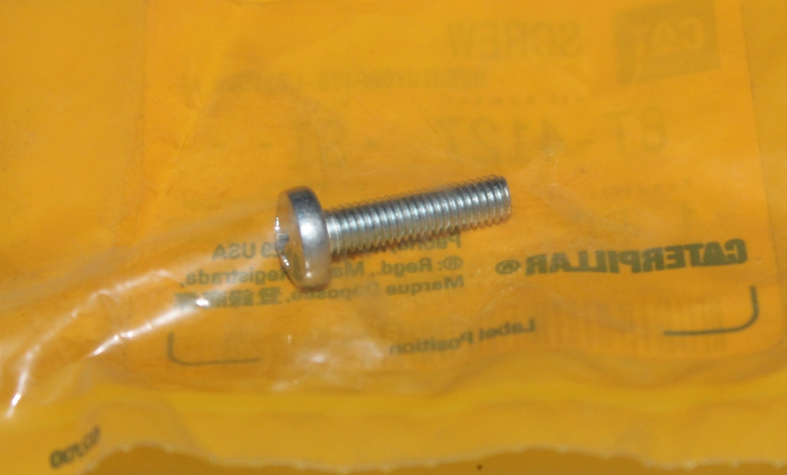 CATERPILLAR CAT 8T 4127 SI Phillips Head Screw