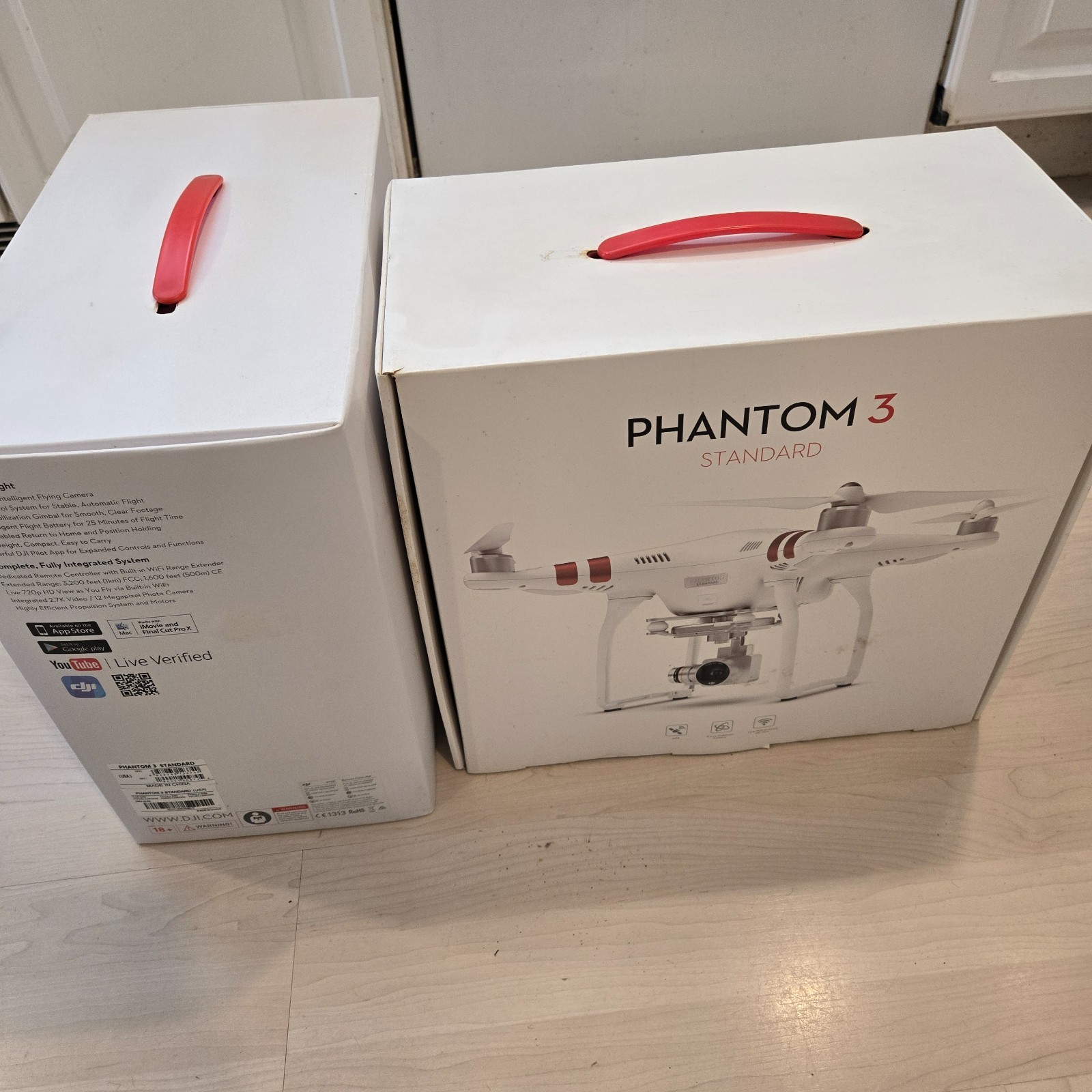 NEW Sealed DJI Phantom 3 Standard Quadcopter Drone w/ Camera & Remote Controller