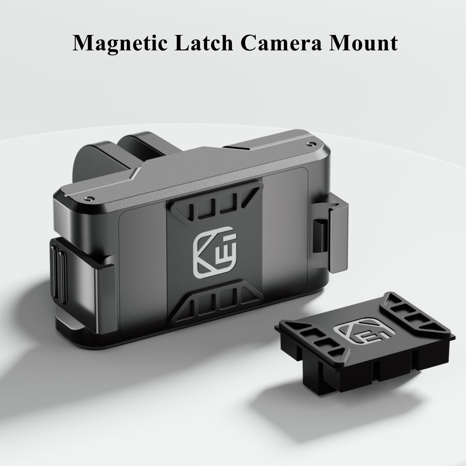 Kewig Magnetic Quick-Release Adapter Camera Mount (X1-2PCS) Black