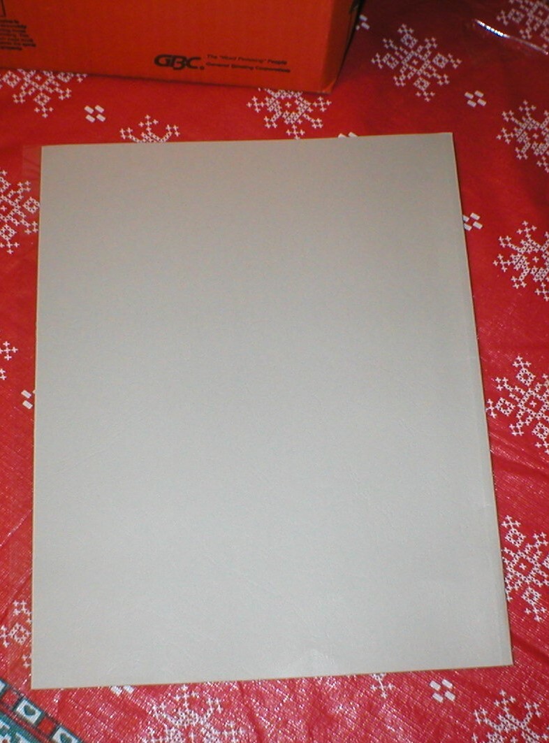 GBC GRAY THERM-A-BINDERS OPEN BOX SOLD AS IS