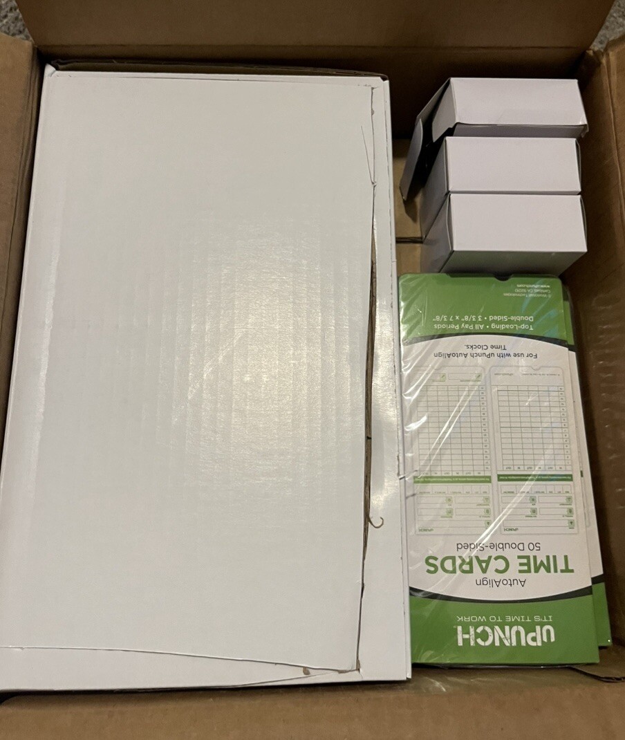 Upunch HN3540 Bundle Autoalign Time Clock System