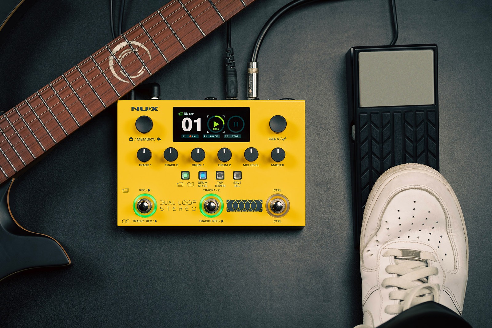 NUX Dual Loop Stereo Looper Pedal
