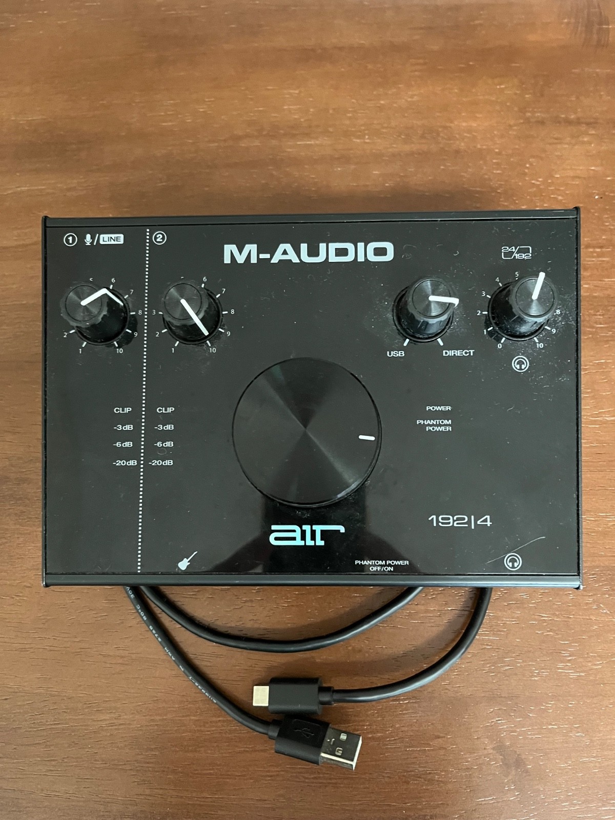 M-Audio AIR 192/4 Audio Interface for USB/Direct Recording