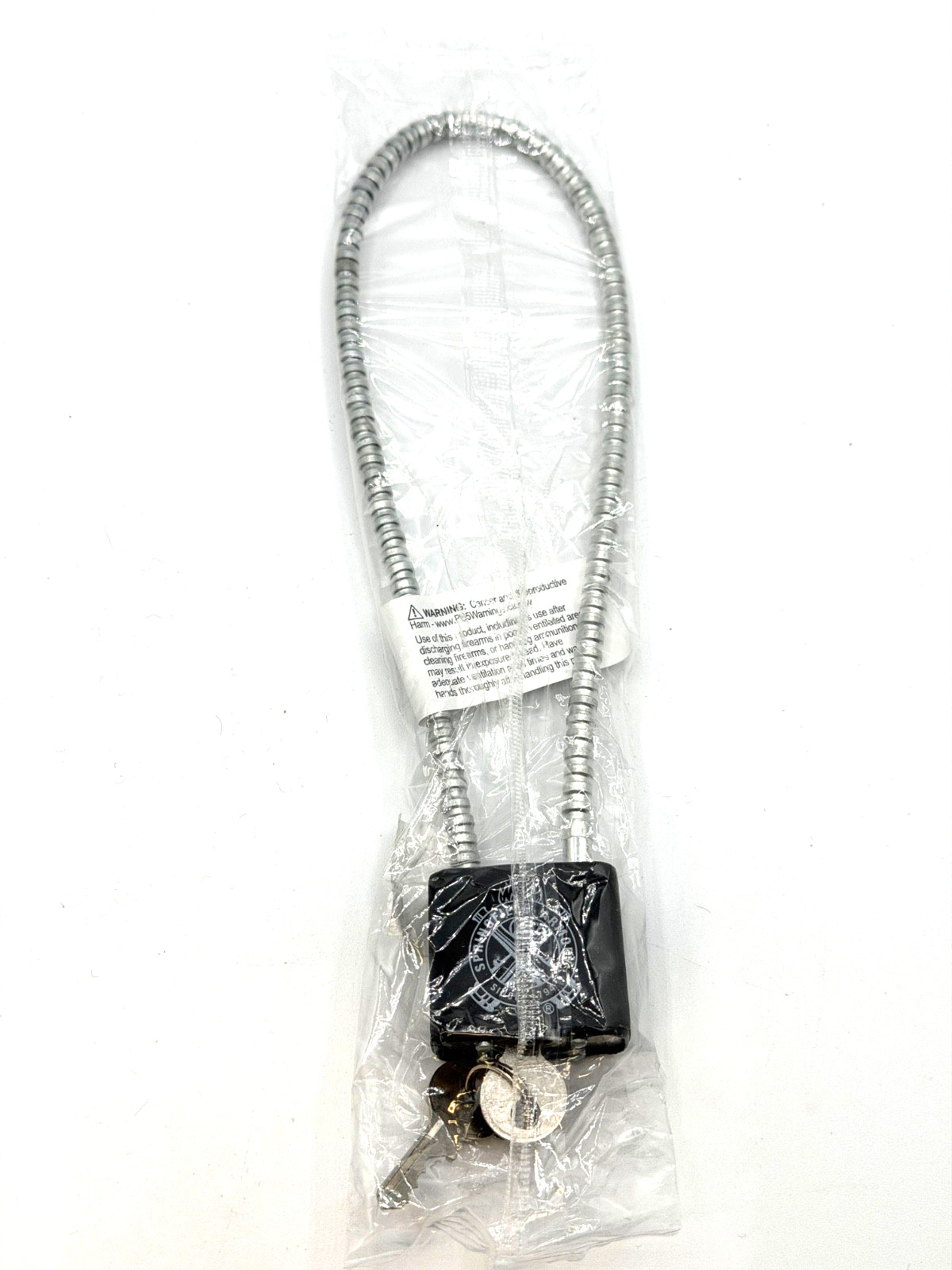 Springfield Armory Gun Lock, Firearm Gun Safety Cable Lock, Brand New