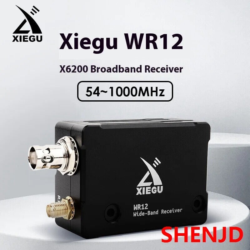 NEW XIEGU WR12 Wideband Wide-band Receiver 54-1000MHz expansion module For X6200
