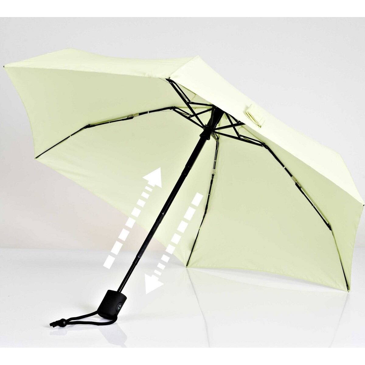 EuroSCHIRM Dainty Automatic Umbrella (Light Green) Lightweight Trekking Pocket