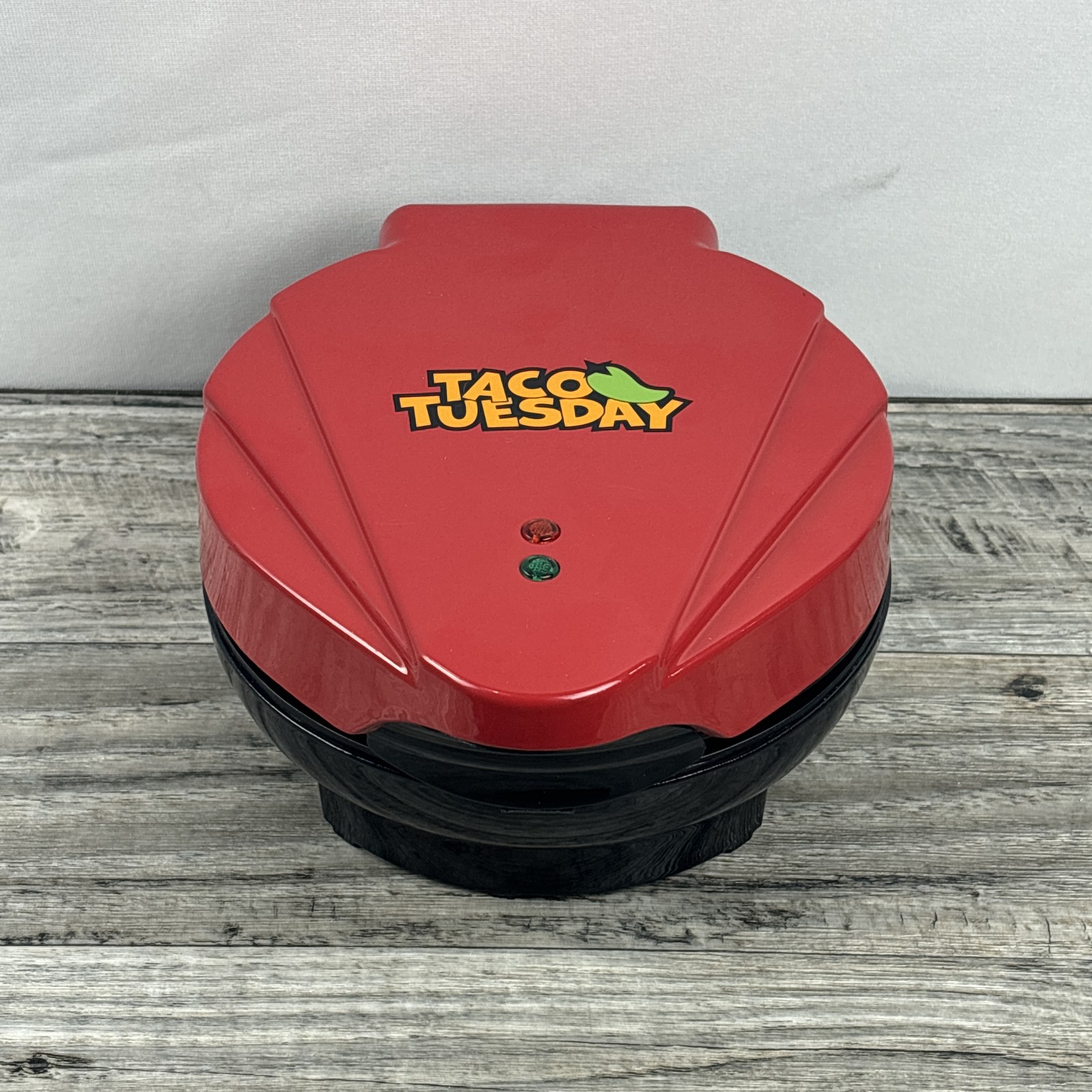 Taco Tuesday Tortilla Shell Maker – Red (Model TTTB1RD)