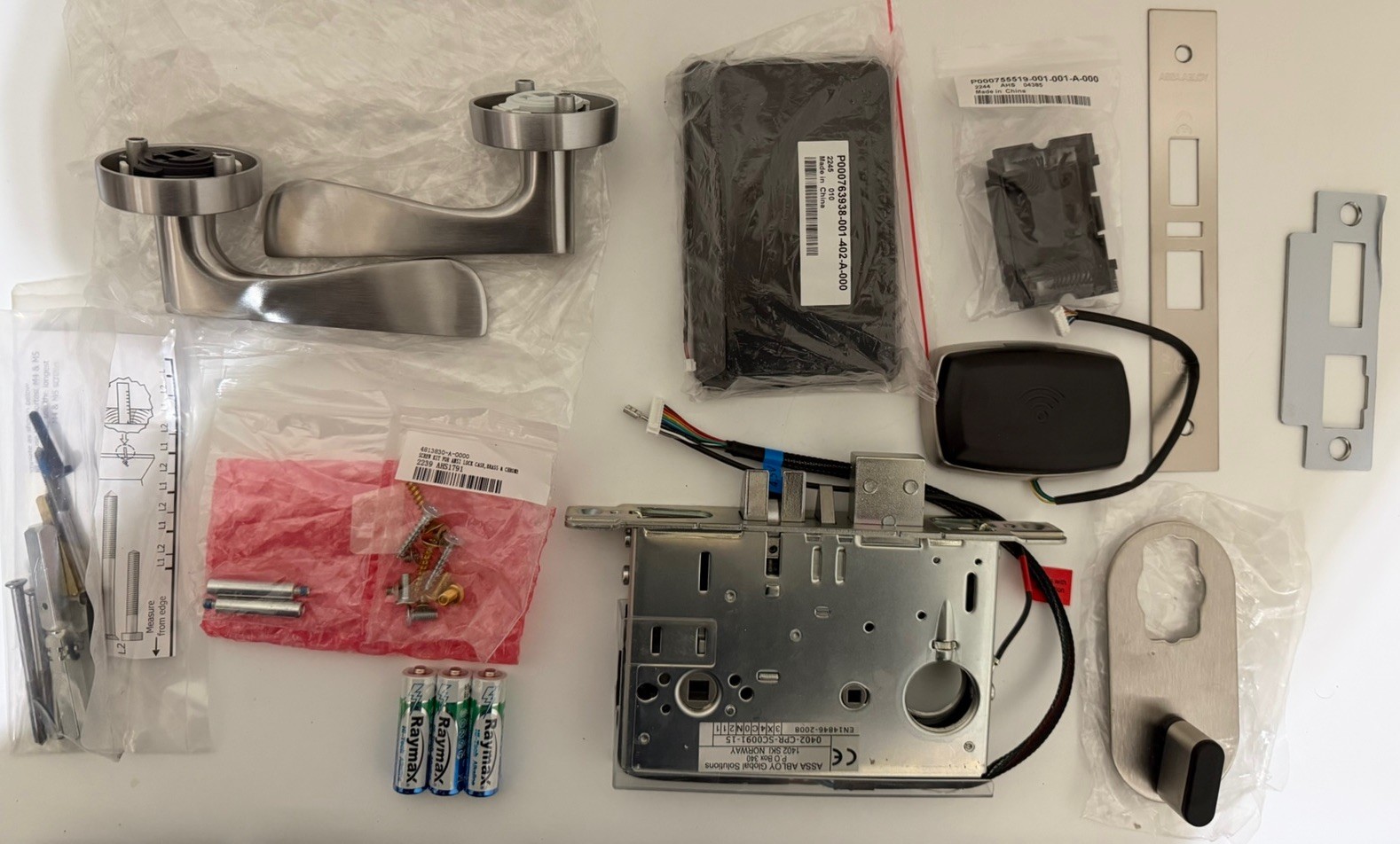 Assa Abloy Vingcard Signature 4G RFID Straight Lock Case ANSI 4.5v With Box