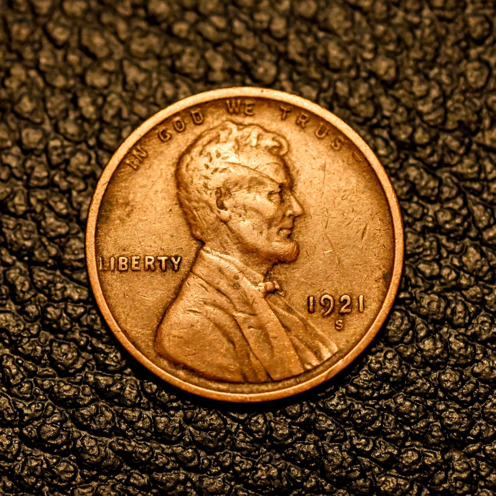 (ITM-7510) 1921-S Lincoln Cent ~ XF / EF Cndtn ~ COMBINED SHIPPING!