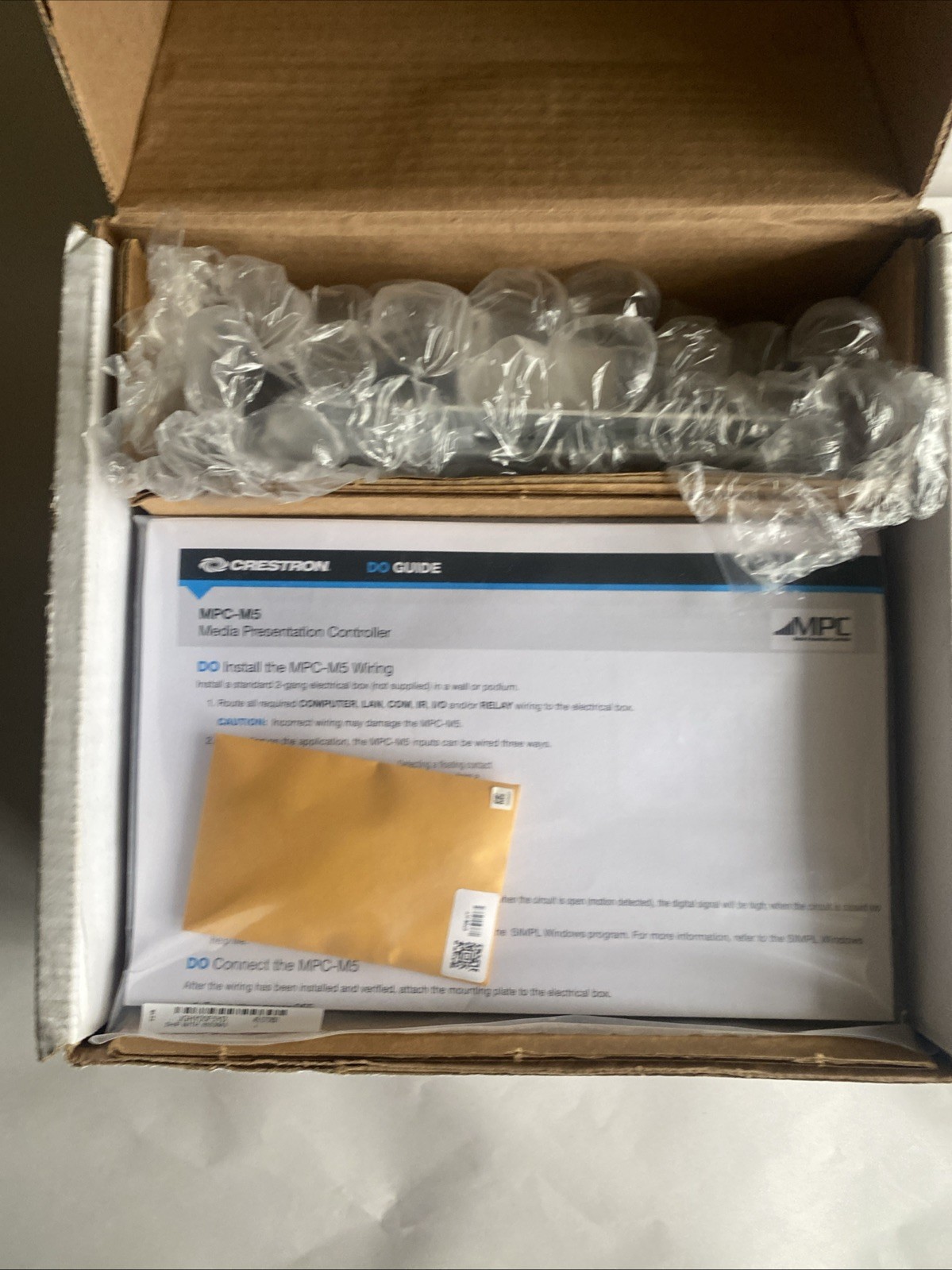 Crestron Mpc-m5-w Media Presentation Controller