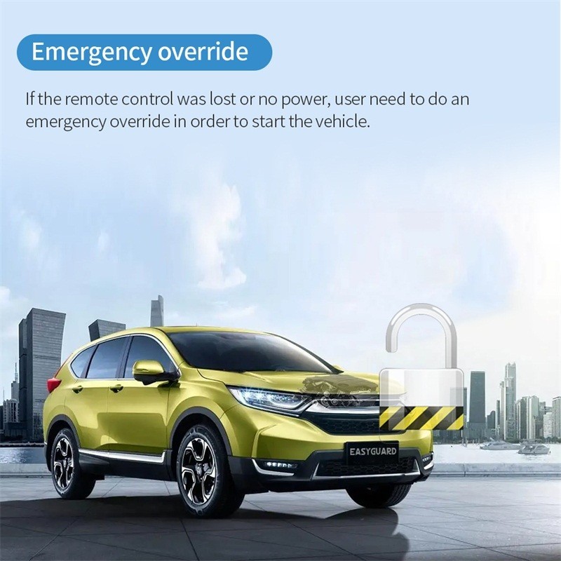 EASYGUARD RFID Car Motorcycle Engine Automatic Wireless Immobilizer System DC12V